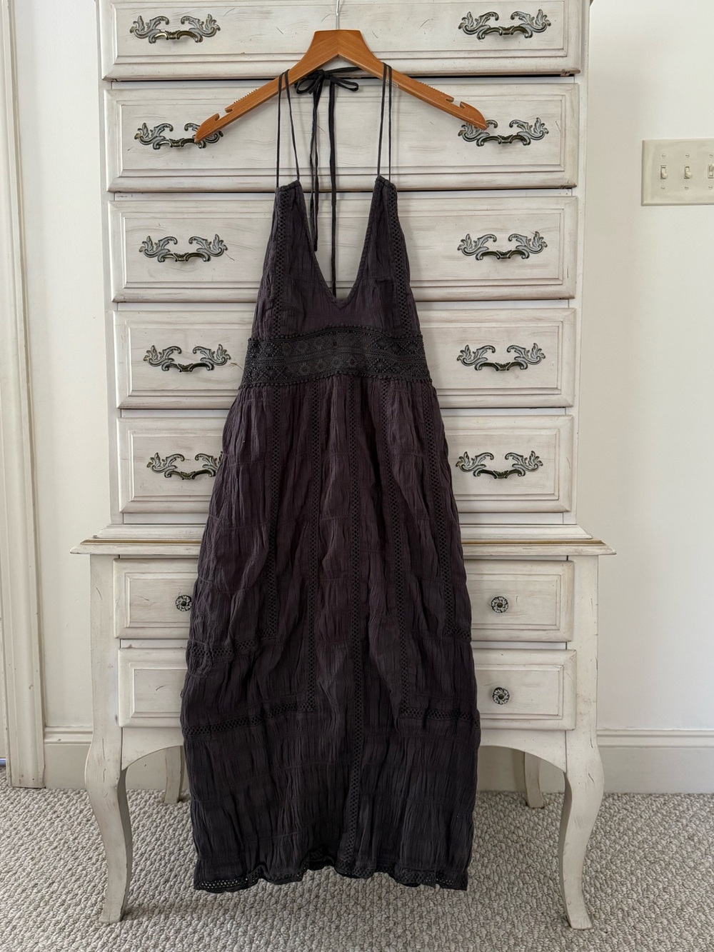 Amuse Society Boho Festival Halter Midi Dress